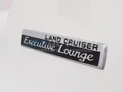 Эмблема Land Cruiser 200 "Executive Lounge" ОРИГИНАЛ 1шт