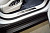 Porsche Cayenne Turbo 2018- Накладки на пластиковые пороги вставка (лист зеркальный Cayenne Turbo) 4шт