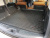 Коврик багажника Patrol Y62 2010- / Infiniti QX80 2010- черный резино-пластик