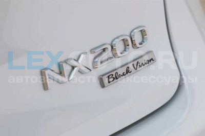 Эмблема BLACK VISION для Lexus NX200/NX200t/NX300