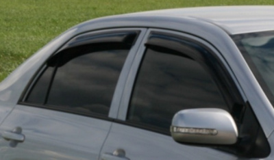 Ветровики Corolla 2007- темные