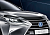 Дефлектор капота Lexus NX 2014-, темный