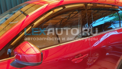 Ветровики Mazda CX5 2017- ru