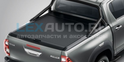 Сдвижная крышка кузова ROLL-N-LOCK Hilux 2020- черный алюминий