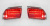 Фонари в задний бампер Land Cruiser Prado 150 красные