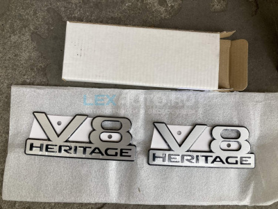 Эмблема Lexus V8 Heritage ОРИГИНАЛ, 2шт